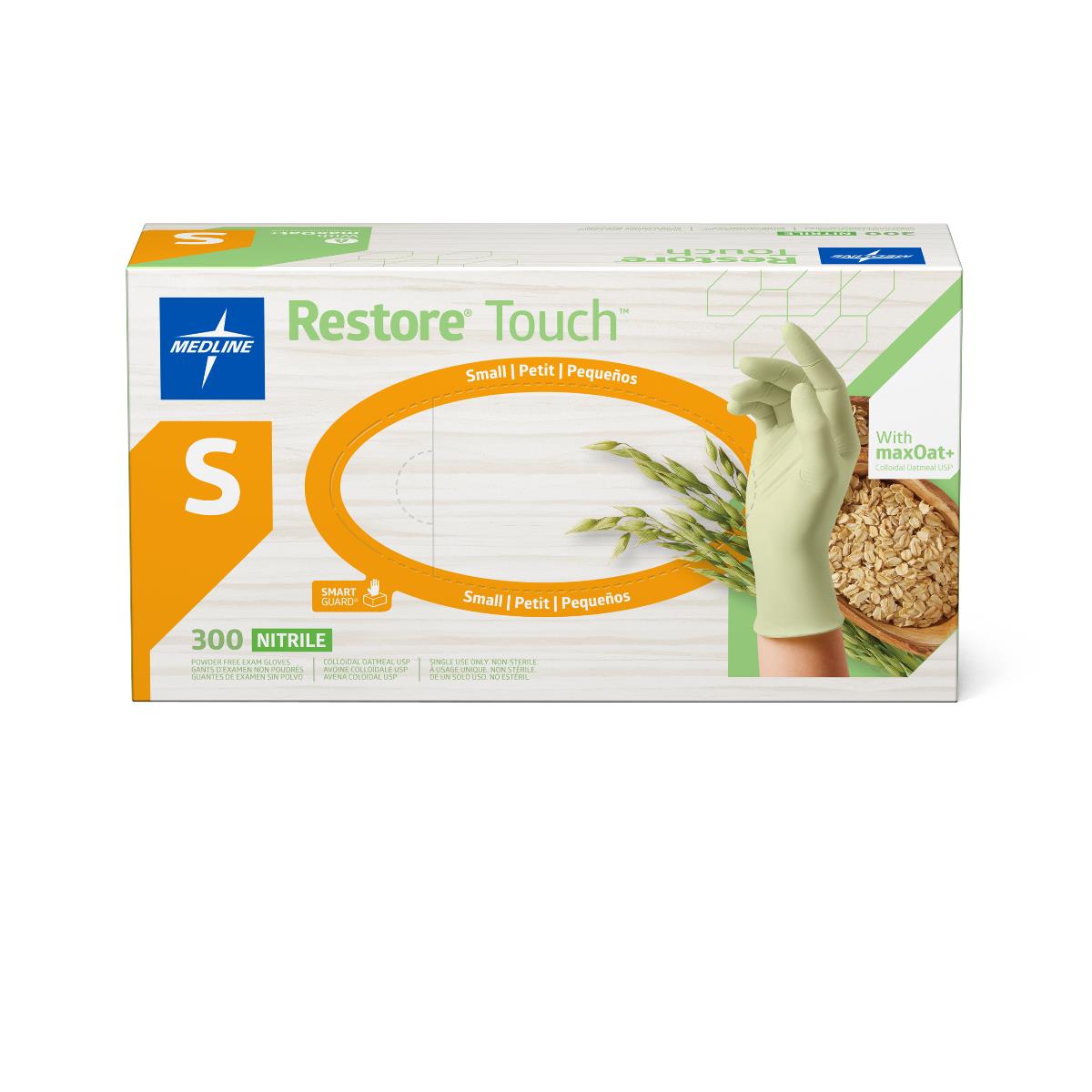 Restore Touch Nitrile Exam Gloves with Oatmeal