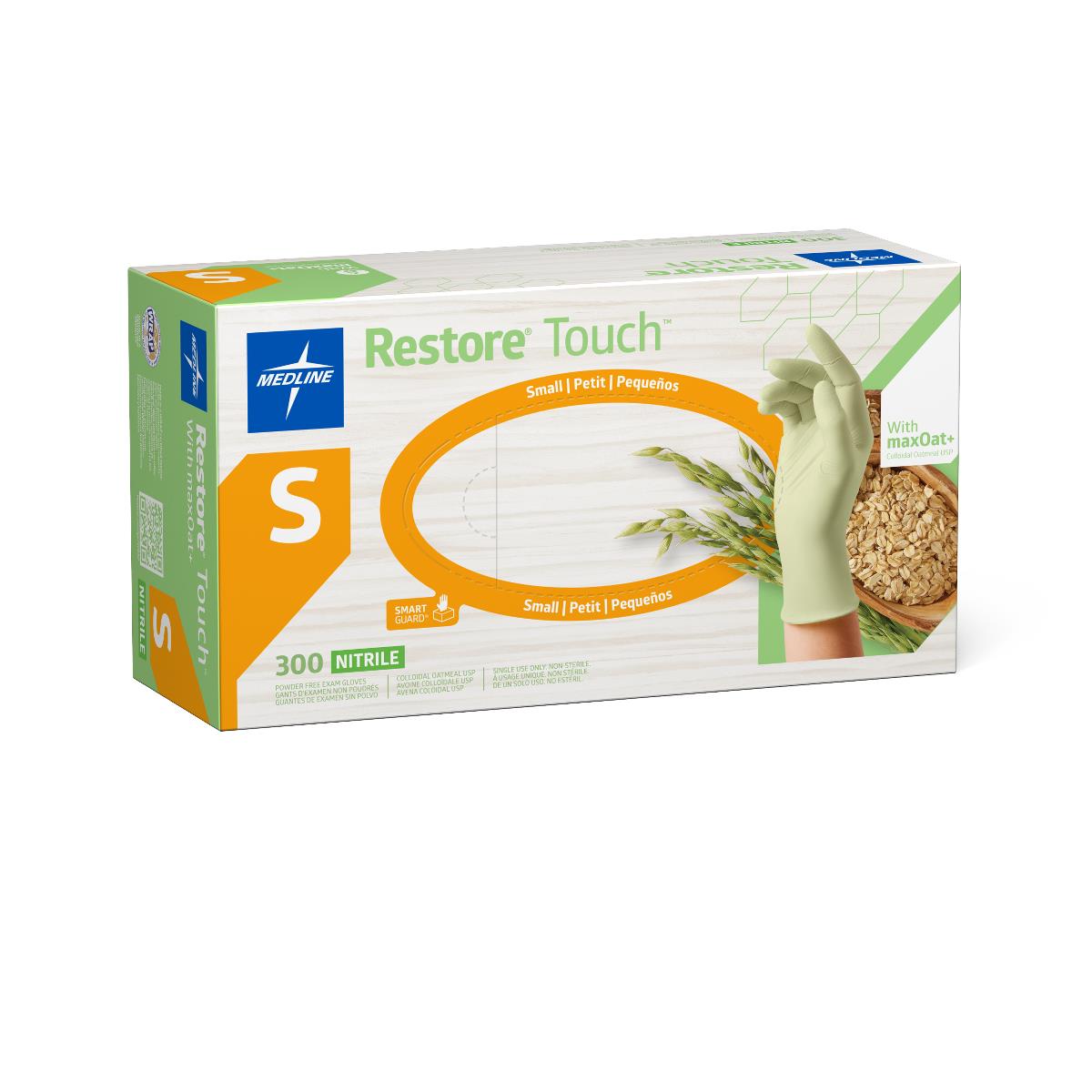 Restore Touch Nitrile Exam Gloves with Oatmeal