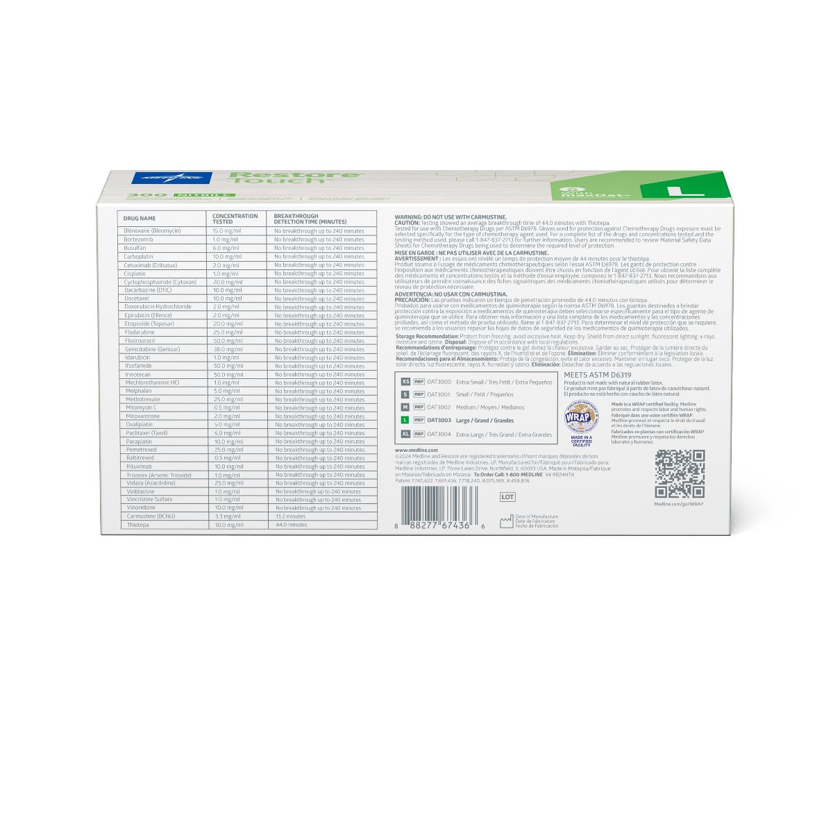 Restore Touch Nitrile Exam Gloves with Oatmeal