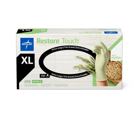 Restore Touch Nitrile Exam Gloves with Oatmeal