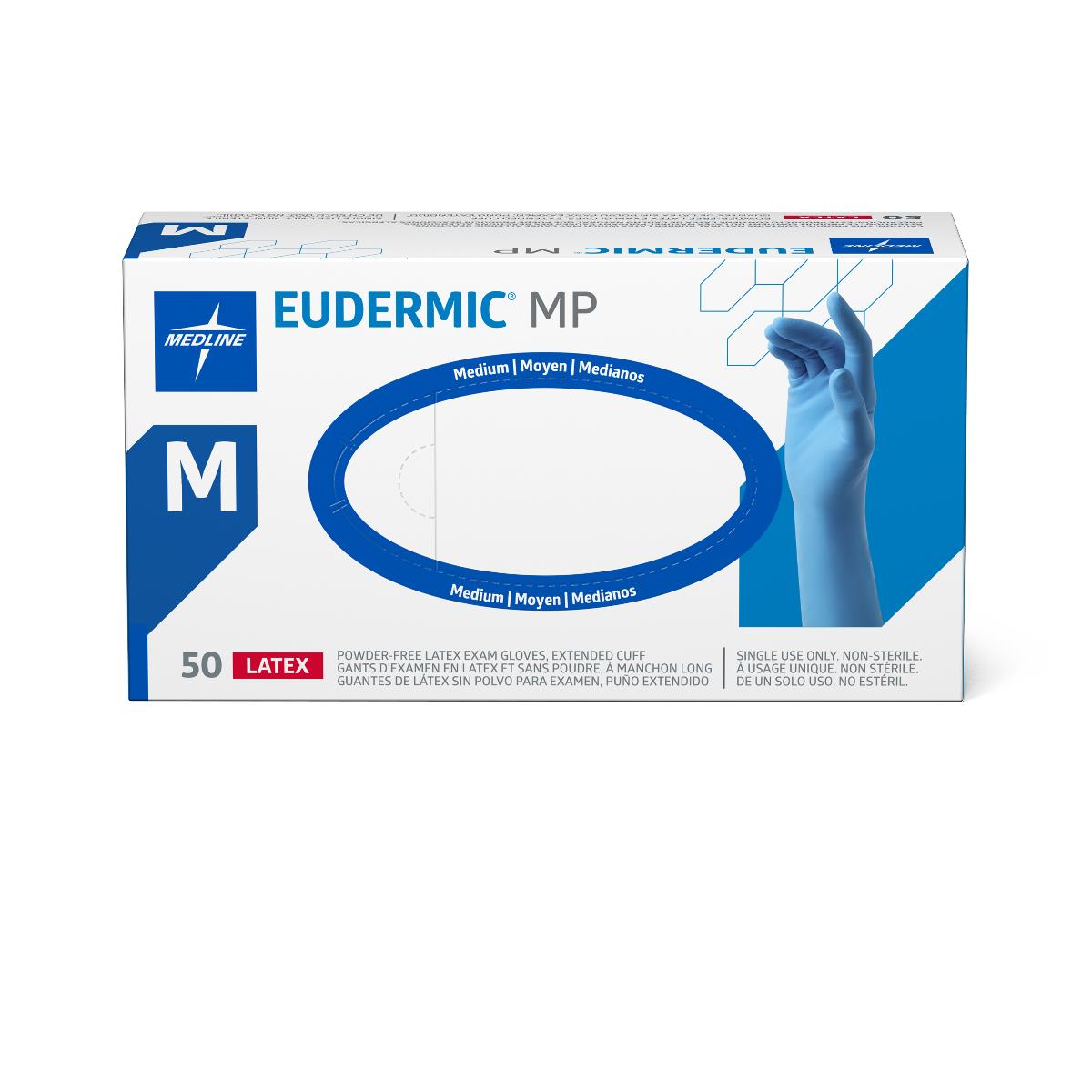 Eudermic MP High-Risk Powder-Free Latex Exam Gloves