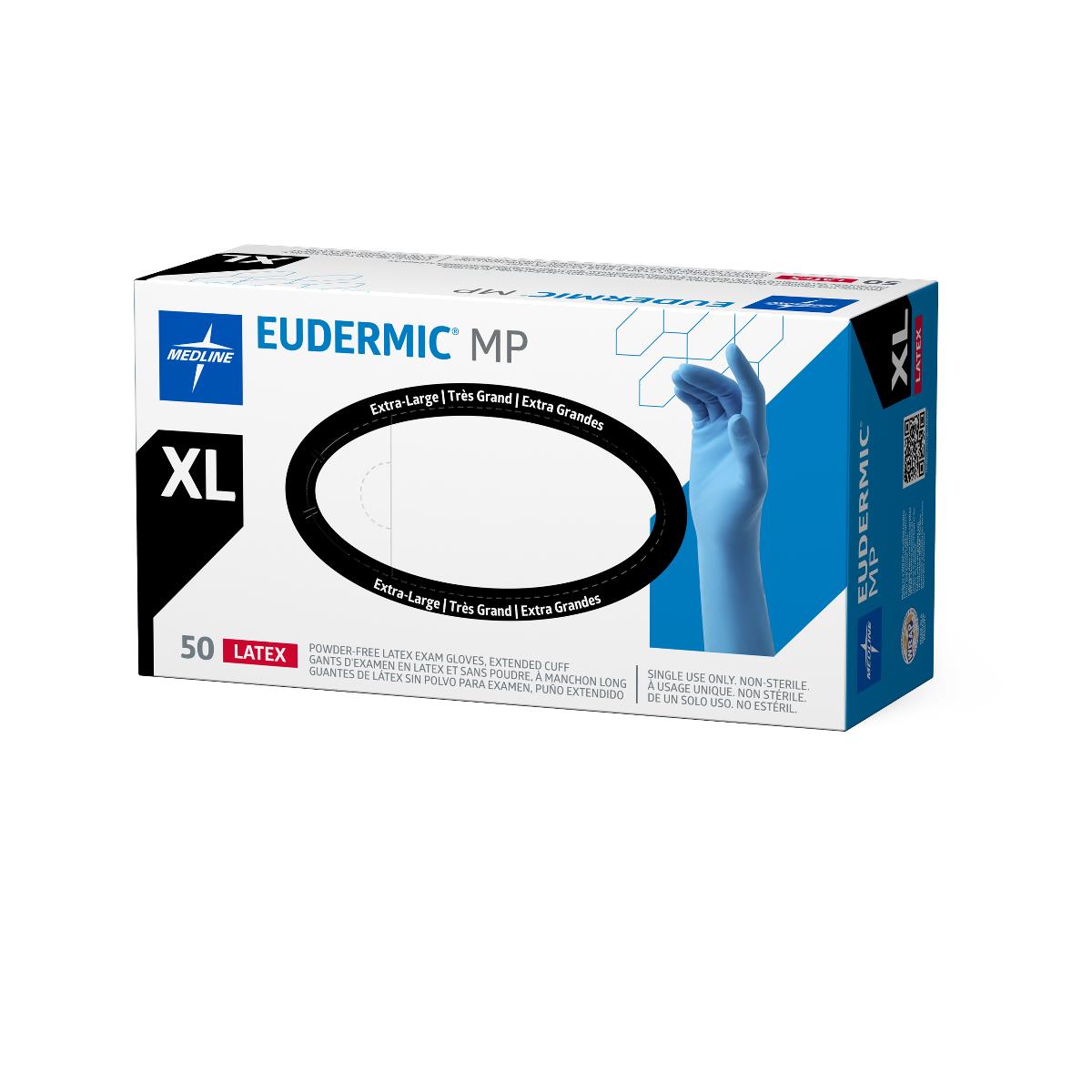 Eudermic MP High-Risk Powder-Free Latex Exam Gloves