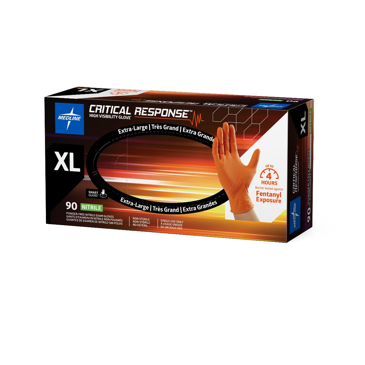 Critical Response Powder-Free Nitrile Exam Gloves