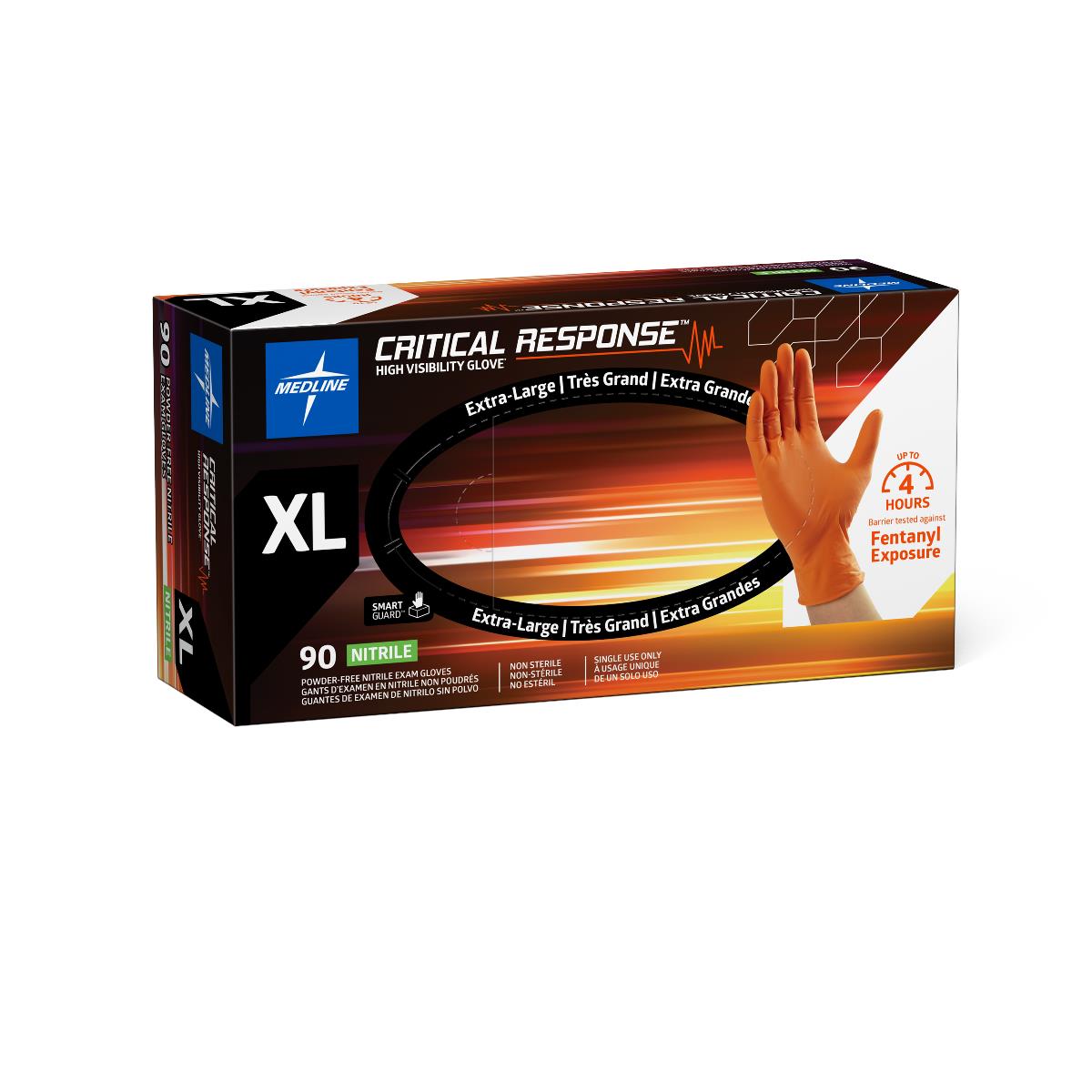 Critical Response Powder-Free Nitrile Exam Gloves