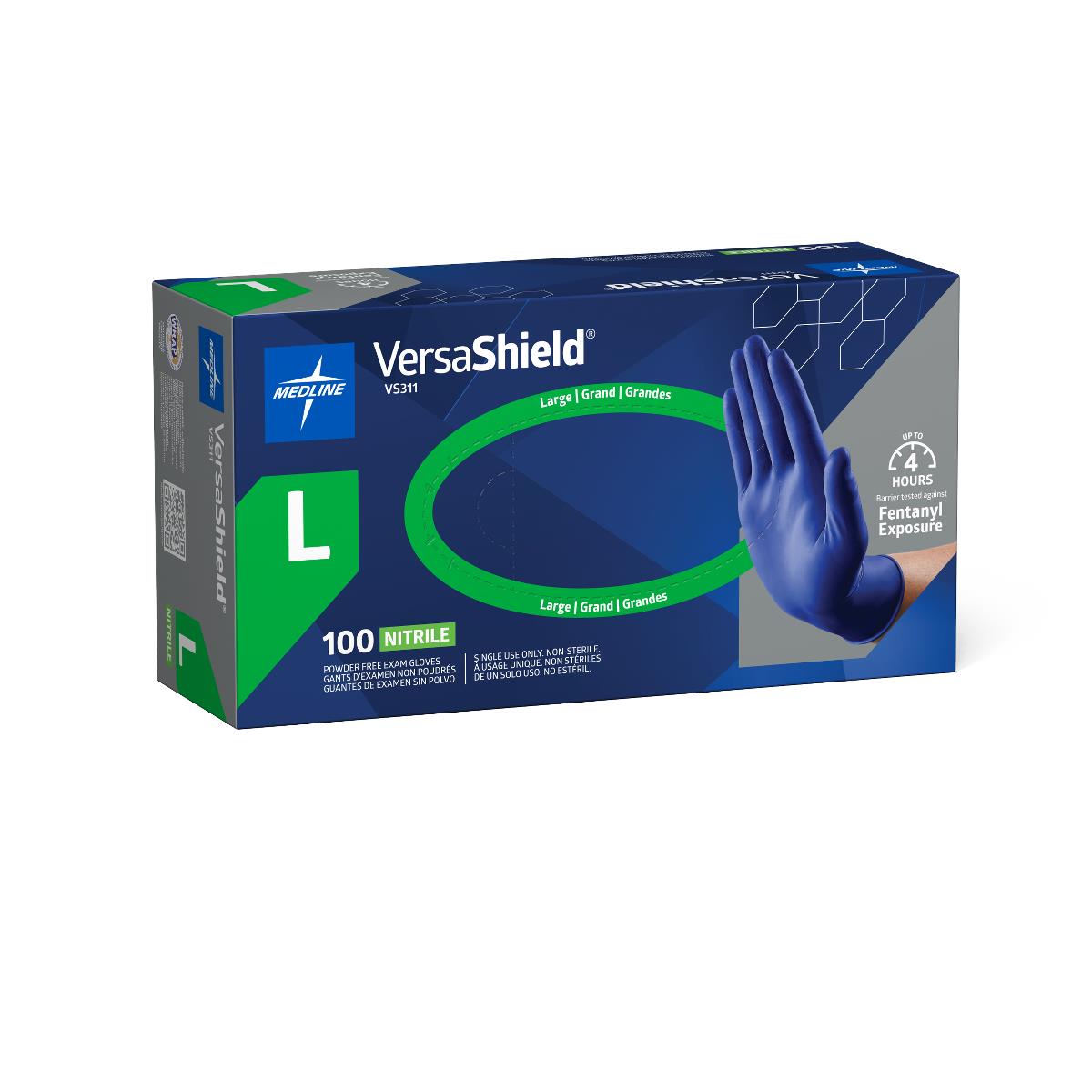 VersaShield Powder-Free Nitrile Exam Gloves
