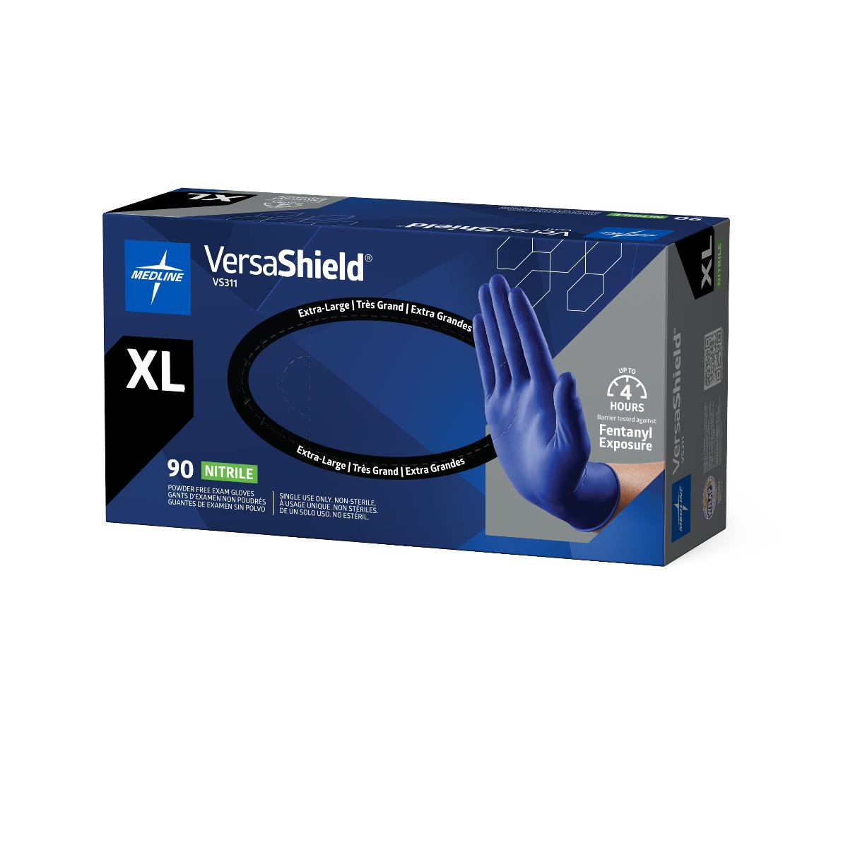 VersaShield Powder-Free Nitrile Exam Gloves