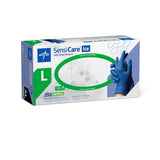 SensiCare Ice Blue Powder-Free Nitrile Exam Gloves