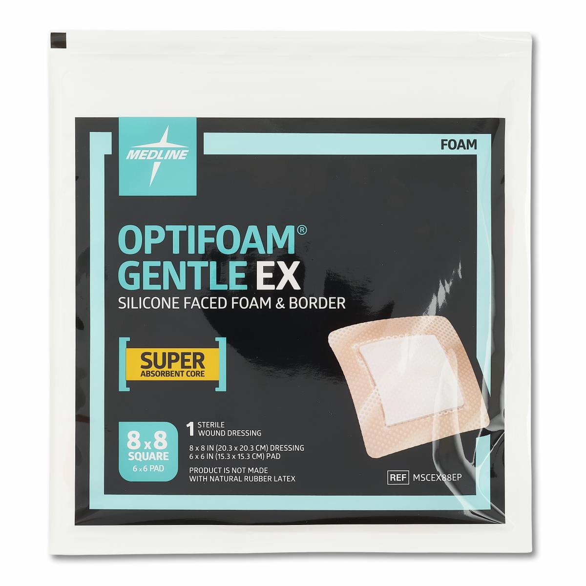 Optifoam Gentle Ex Silicone-faced Foam Wound Dressings - BeHope