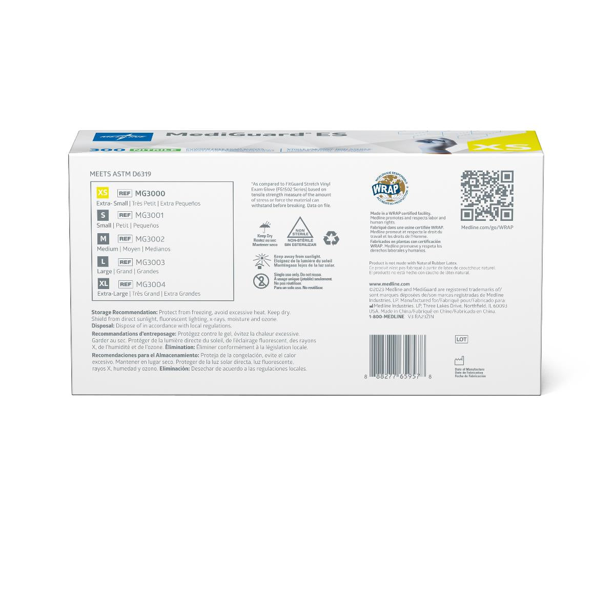 MediGuard ES Powder-Free Nitrile Exam Gloves