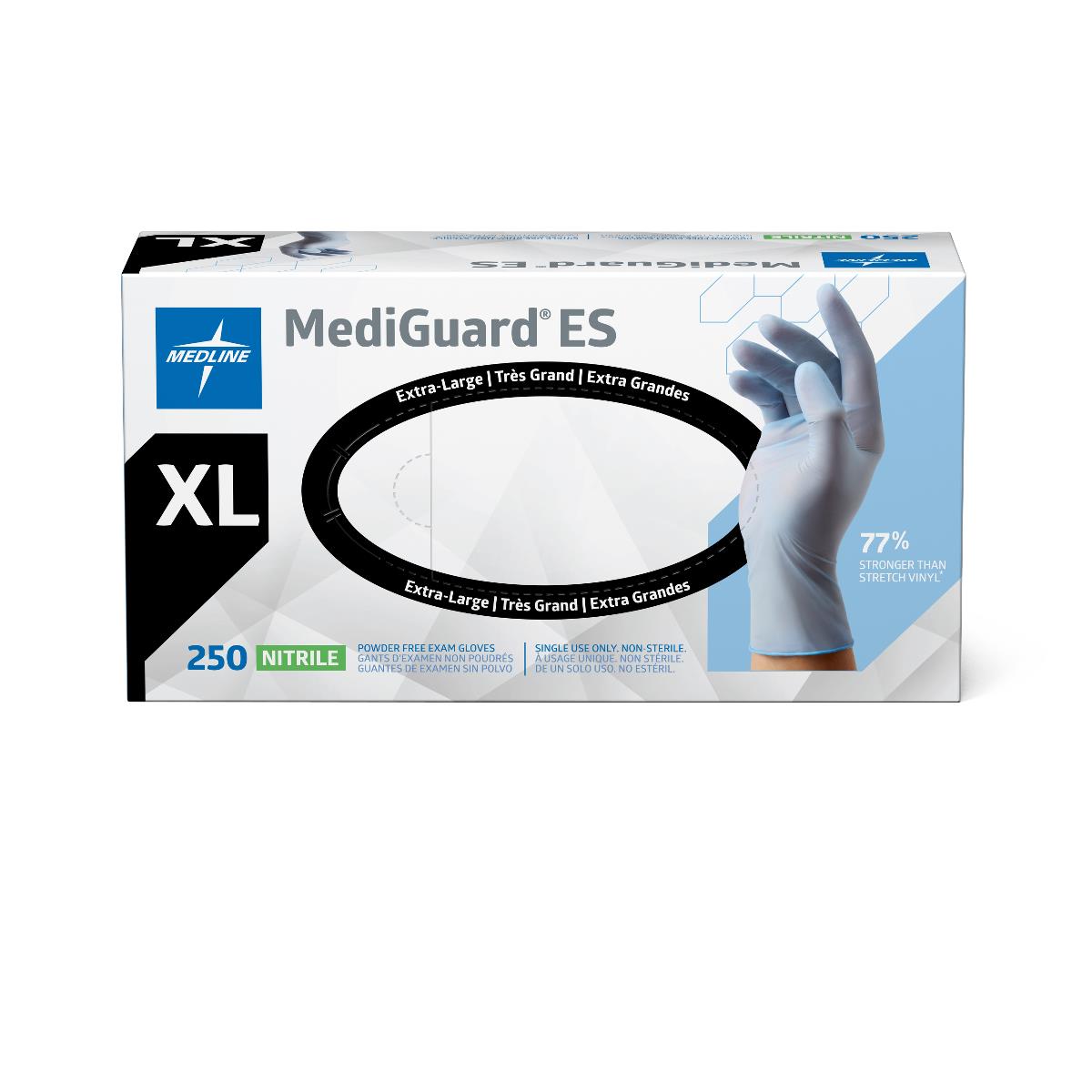 MediGuard ES Powder-Free Nitrile Exam Gloves