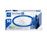 SensiCare Ice Blue Powder-Free Nitrile Exam Gloves