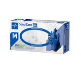 SensiCare Ice Blue Powder-Free Nitrile Exam Gloves