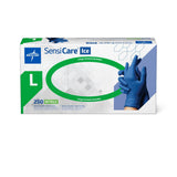 SensiCare Ice Blue Powder-Free Nitrile Exam Gloves