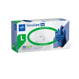 SensiCare Ice Blue Powder-Free Nitrile Exam Gloves