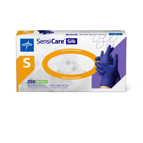 SensiCare Silk Powder-Free Nitrile Exam Gloves