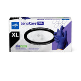 SensiCare Silk Powder-Free Nitrile Exam Gloves