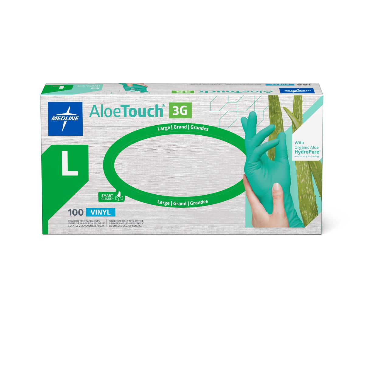 AloeTouch 3G Synthetic Vinyl Exam Gloves