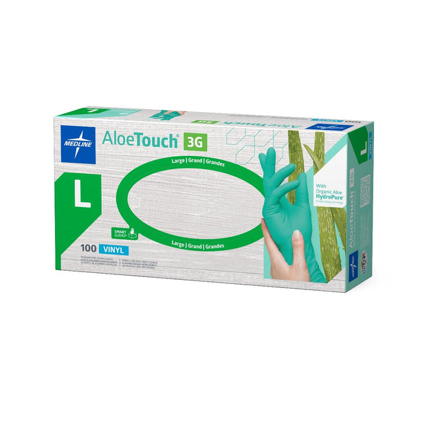 Aloetouch 3g Synthetic Vinyl Exam Gloves - BeHope