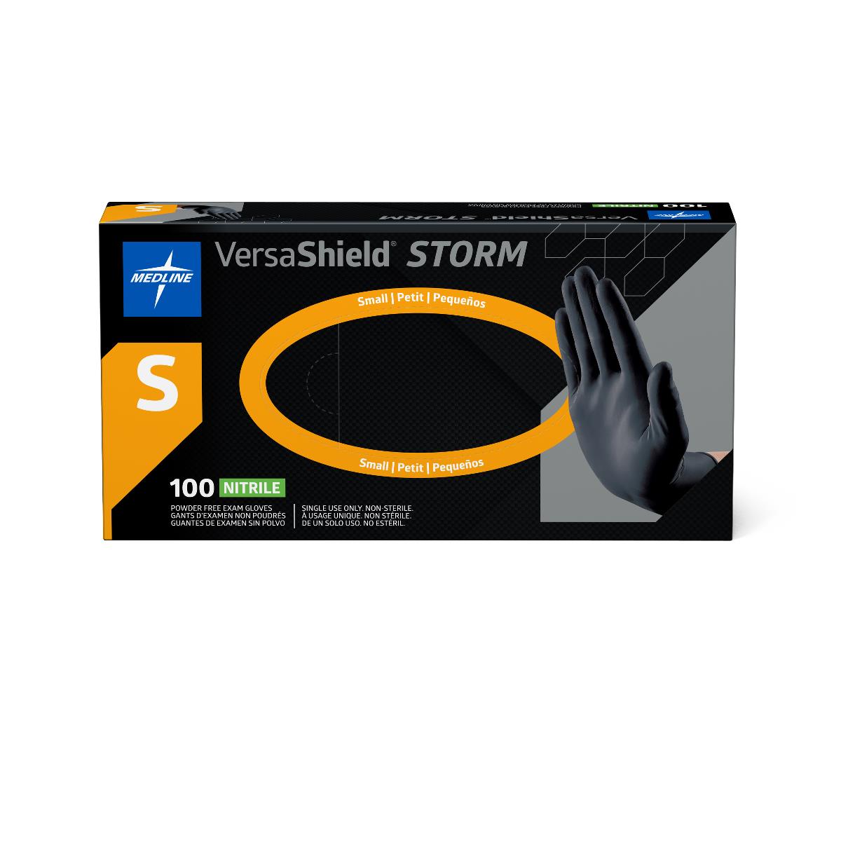 VersaShield Storm Powder-Free Nitrile Exam Gloves