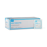 Medline Alcohol-free Moist Towelettes, packaging with focus on key benefits.