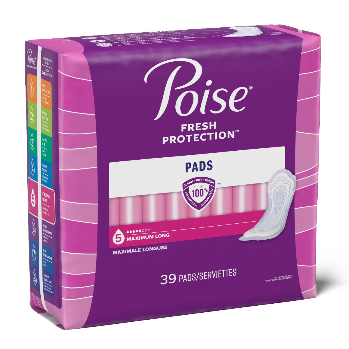 Poise Maximum Absorbency Incontinence Pads - BeHope