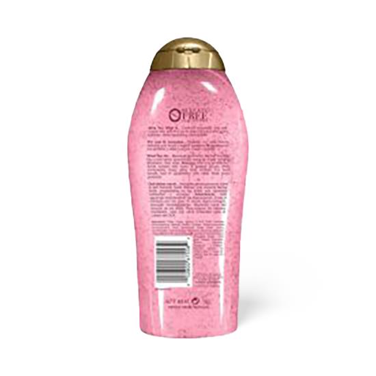 Ogx Sensitive+ Rose Water And Pink Sea Salt Wash And Scrub - BeHope