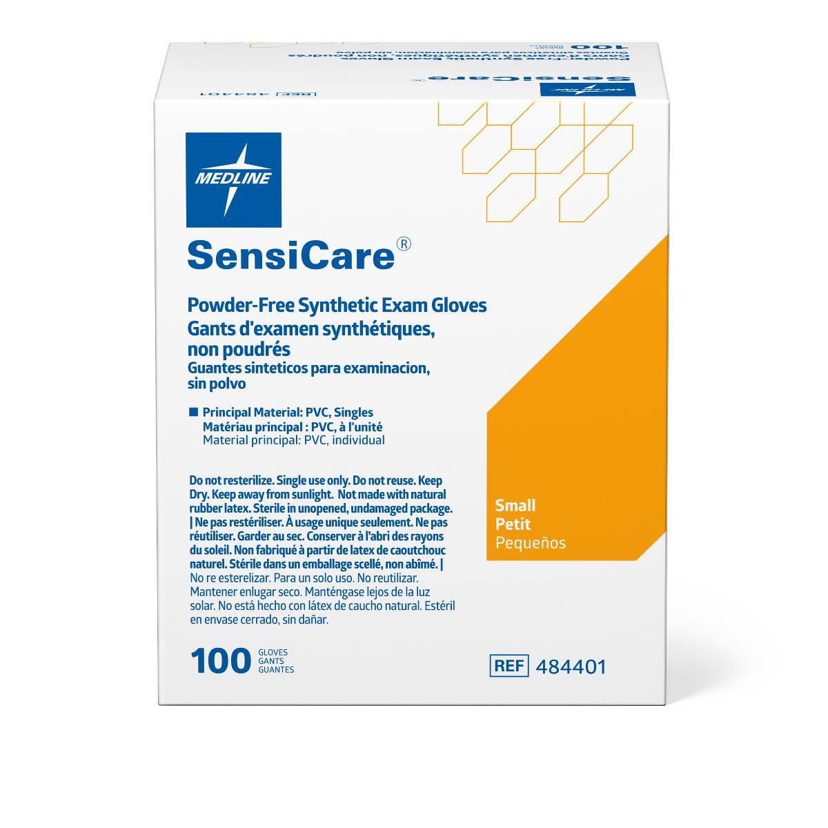 SensiCare Powder-Free Stretch Vinyl Sterile Exam Gloves