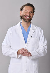 Medline Refine Men's 4-Pocket Full-Length Lab Coats