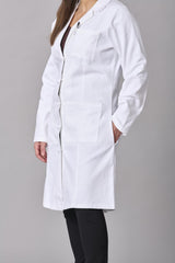 Medline Refine Women's 4-Pocket Full-Length Lab Coats