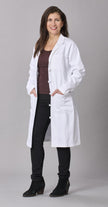 Medline Refine Women's 4-pocket Full-length Lab Coats - BeHope
