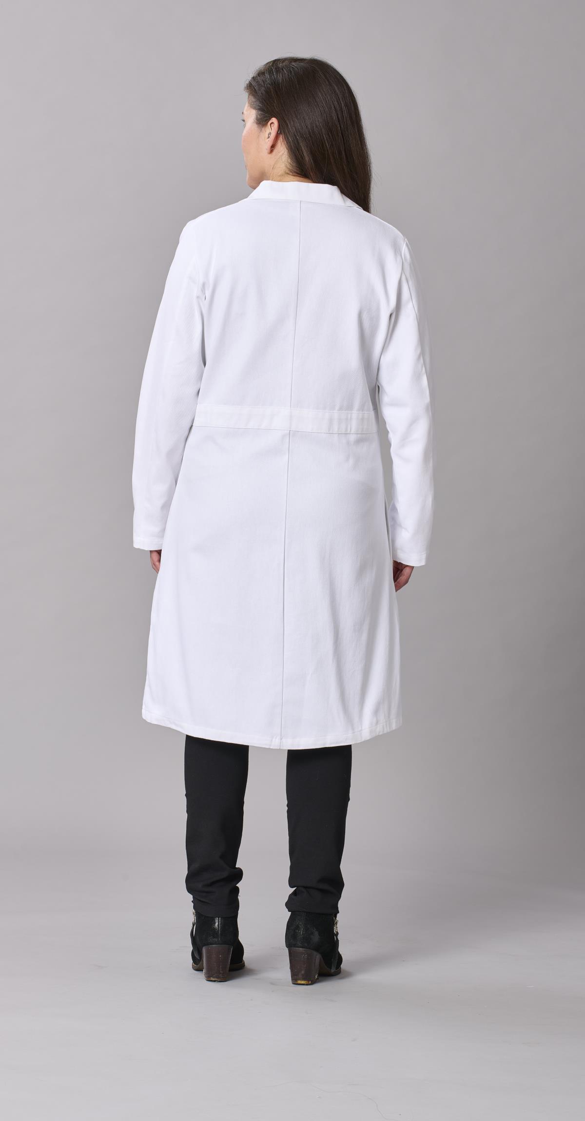 Medline Refine Women's 4-Pocket Full-Length Lab Coats