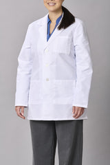 Medline Propel Unisex 4-Pocket Consultation-Length Lab Coats