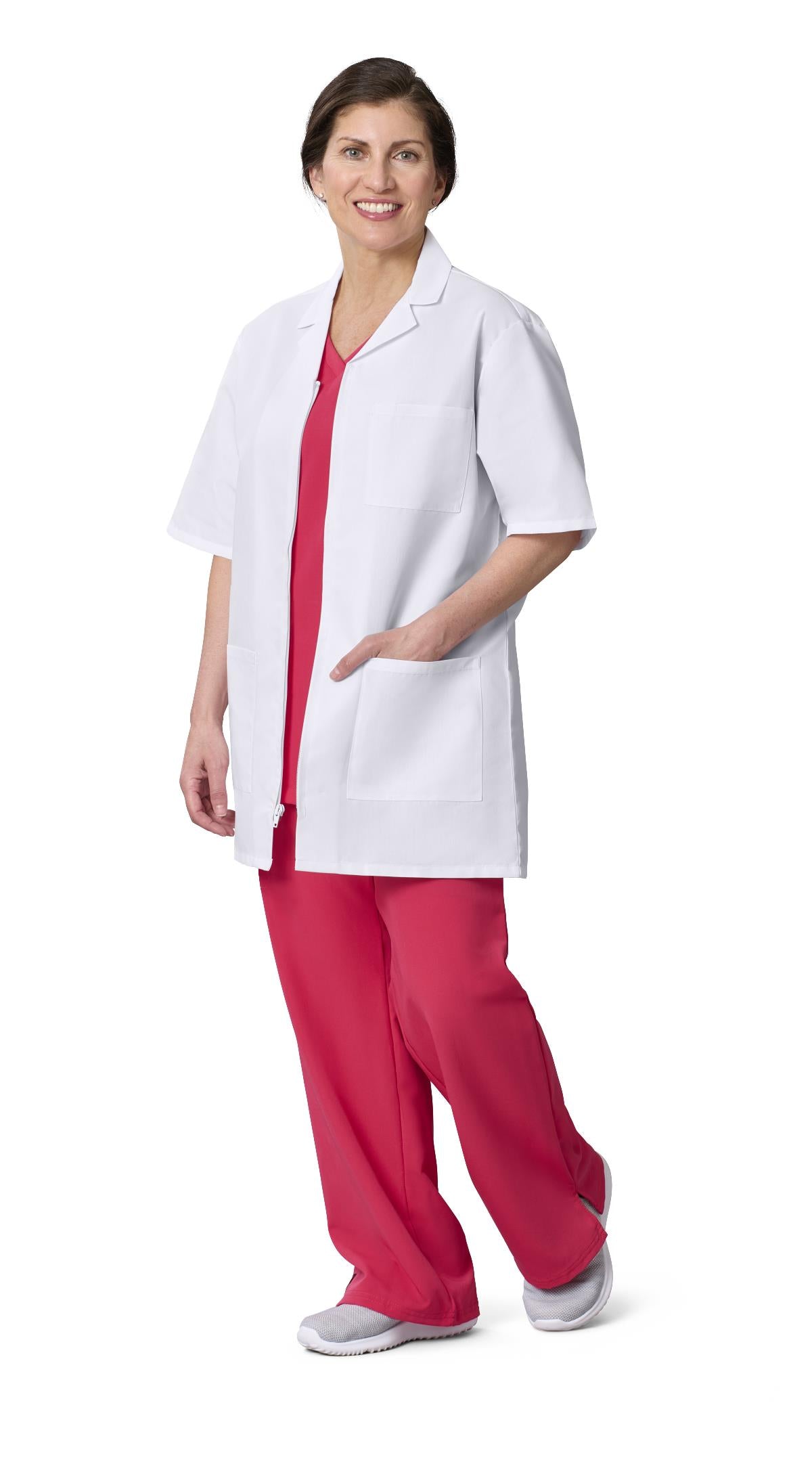 Medline Propel Unisex 4-Pocket Consultation Smocks