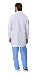 Medline Propel Men's 4-Pocket Staff-Length Lab Coats