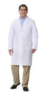 Medline Propel Men's 4-Pocket Full-Length Lab Coats