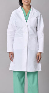 Medline Propel Women's 4-Pocket Full-Length Lab Coats
