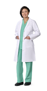 Medline Propel Women's 4-Pocket Full-Length Lab Coats