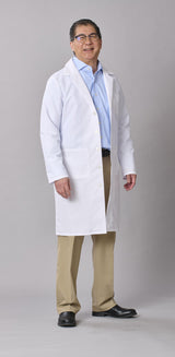 Medline Propel Men's 4-Pocket Full-Length Lab Coats