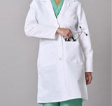 Medline Propel Women's 4-Pocket Full-Length Lab Coats