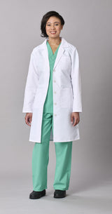 Medline Propel Women's 4-Pocket Full-Length Lab Coats