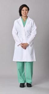 Medline Propel Women's 4-Pocket Full-Length Lab Coats