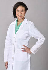 Medline Propel Women's 4-Pocket Full-Length Lab Coats