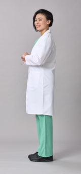 Medline Propel Women's 4-Pocket Full-Length Lab Coats