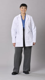 Medline Propel Unisex 4-Pocket Consultation-Length Lab Coats