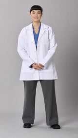 Medline Propel Unisex 4-Pocket Consultation-Length Lab Coats