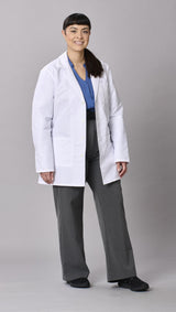 Medline Propel Unisex 4-Pocket Consultation-Length Lab Coats