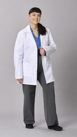 Medline Propel Unisex 4-Pocket Consultation-Length Lab Coats