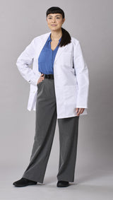 Medline Propel Unisex 4-Pocket Consultation-Length Lab Coats