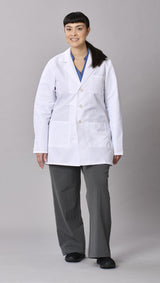 Medline Propel Unisex 4-Pocket Consultation-Length Lab Coats