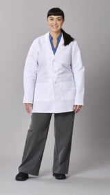 Medline Propel Unisex 4-Pocket Consultation-Length Lab Coats